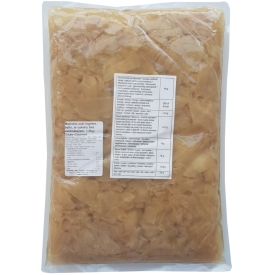 Pickled sushi ginger Gari without sweeteners, white, 1.5kg