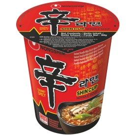 Noodle soup Shin, Spicy, 68 g