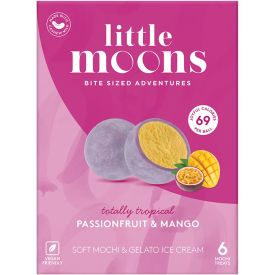 Pasifloras augļu - mango saldējums Mochi 192g (6x32g)