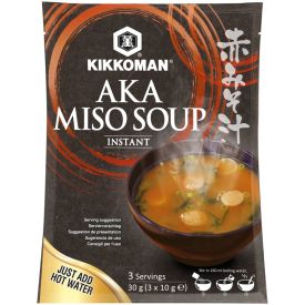 Ātri pagatavojama sarkanā (Aka) Miso zupa, 30g (3x10g)