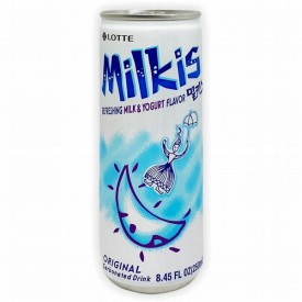 Carbonated soft drink Milkis, milk and yogurt flavored, 250ml
