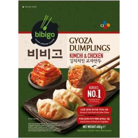 Korejiešu Gyoza mandu pelmeņi ar vistu un kimči, saldēti, 600g