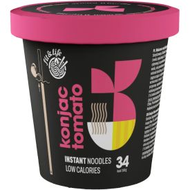 Ātri pagatavojamas konjac nūdeles (shirataki) ar tomātu mērci,162g