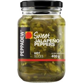 Halapenjo pipari, šķēlītēs, asi, 400g