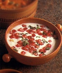 Гранатовая и луковая Raita 