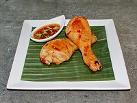 Экзотическая курица со сладким соусом чили