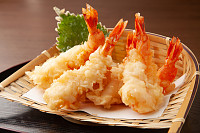 Shrimps in Tempura