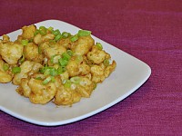 Cauliflower in Singapore style