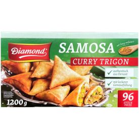 Пельмени с овощной начинкой и карри Самоса, замороженные, 1.2кг
