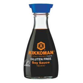 Dabiski raudzēta sojas mērce bez glutēna Tamari, Kikkoman, 150ml DISP