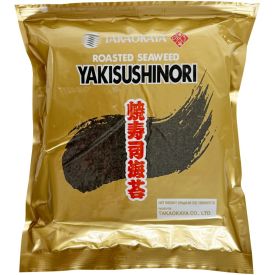 Roasted seaweed sheets Yaki Sushi Nori, 100pcs., 250g