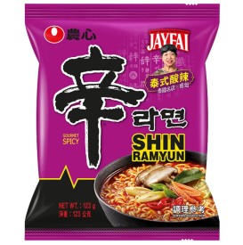 Instant noodle soup Shin Ramyun, Tom Yum, Hot, 123g