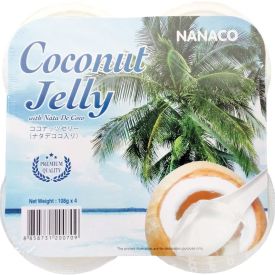 Želejas deserts Nata De Coco ar kokosriekstu garšu, 432g (4x108g)