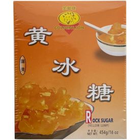 Yellow rock sugar, 454g