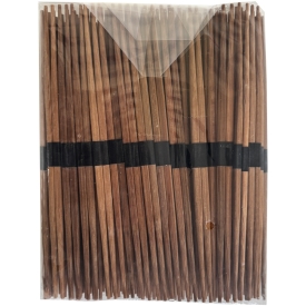 Bambusa irbulīši bez papīra, 100 pāri, 24 cm