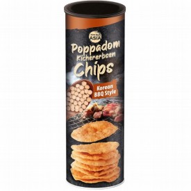 Lentil and chickpeas chips, Korean BBQ style; Bonasia; 70g