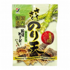 Seaweed snack in tempura with wasabi flavor, Yamaei; 70g