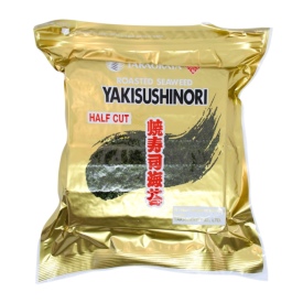 Grauzdētas jūraszāļu lapas Yaki Suši Nori, grieztas, 100gab., 250g