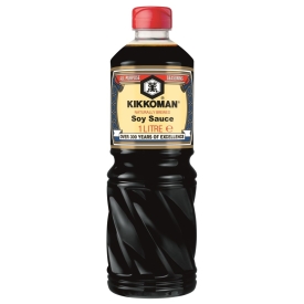 Dabiski raudzēta sojas mērce, Kikkoman, 1l