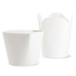 WOK box, cardboard, white, 750ml, 50 pcs.