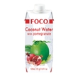Pure coconut water with pomegranate, 500ml