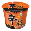 Ātri pagatavojama Ramen nūdeļu zupa ar Kimči bļodā, asa, 112g